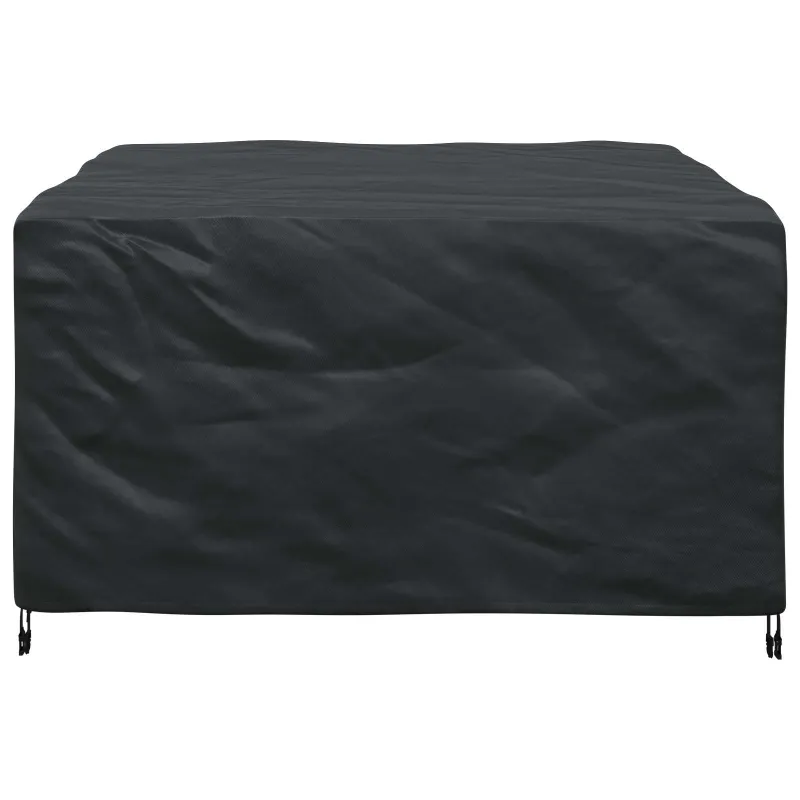 Baldų uždangalas Paprastas Juoda 150 x 150 x 75 cm 210D