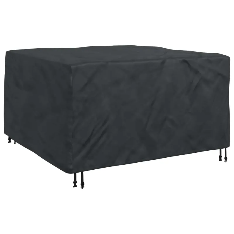 Baldų uždangalas Paprastas Juoda 150 x 150 x 75 cm 420D
