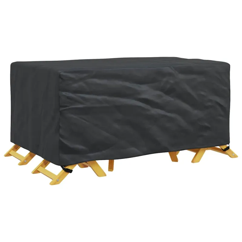 Baldų uždangalas Paprastas Juoda 172 x 113 x 73 cm 600D