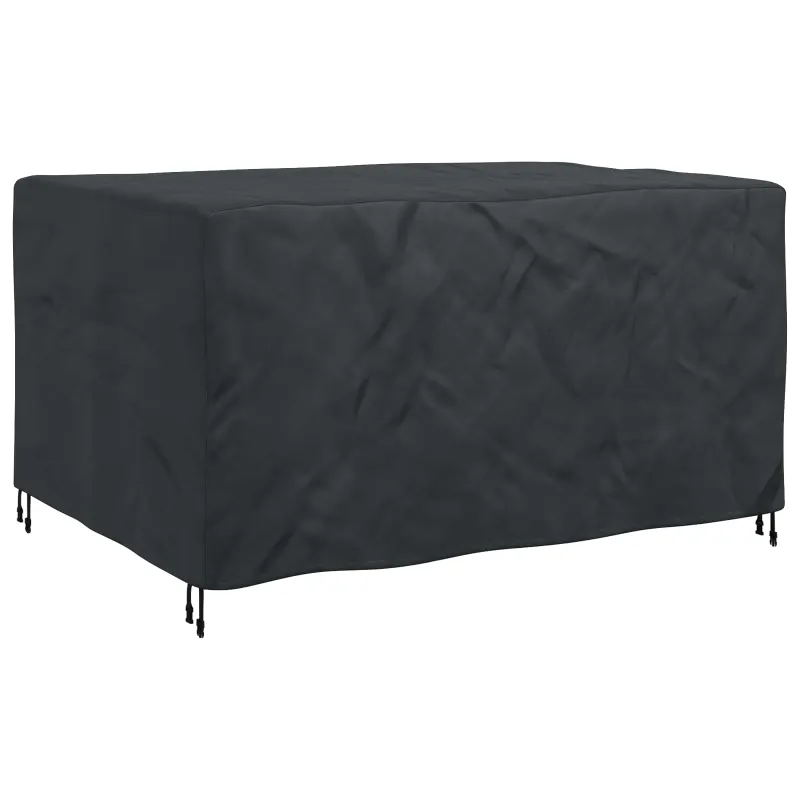Baldų uždangalas Paprastas Juoda 180 x 120 x 74 cm 210D