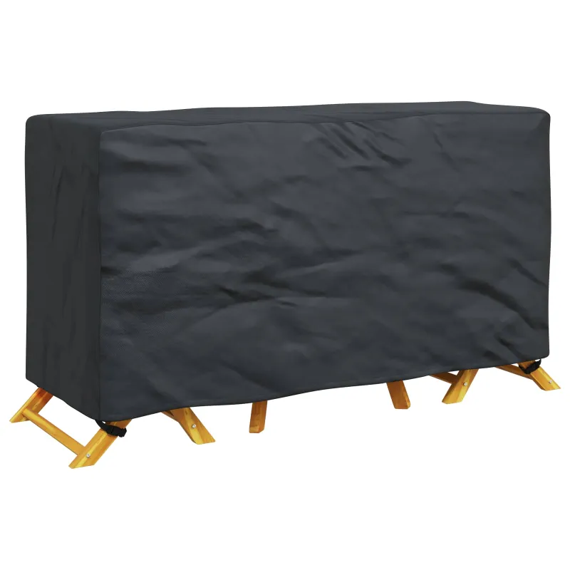 Baldų uždangalas Paprastas Juoda 180 x 70 x 90 cm 210D