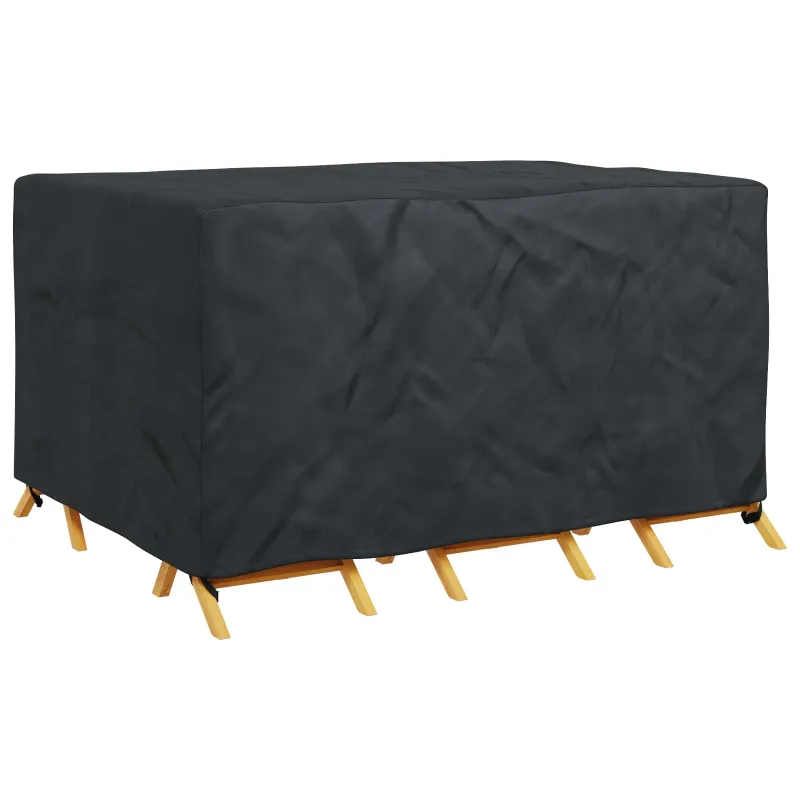 Baldų uždangalas Paprastas Juoda 180 x 150 x 85 cm 420D