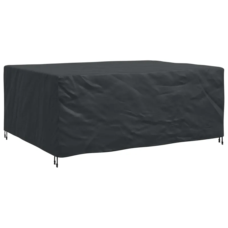 Baldų uždangalas Paprastas Juoda 220 x 190 x 85 cm 210D