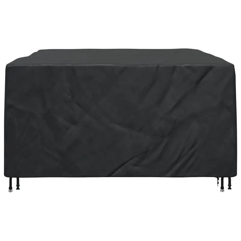 Baldų uždangalas Paprastas Juoda 220 x 190 x 85 cm 420D