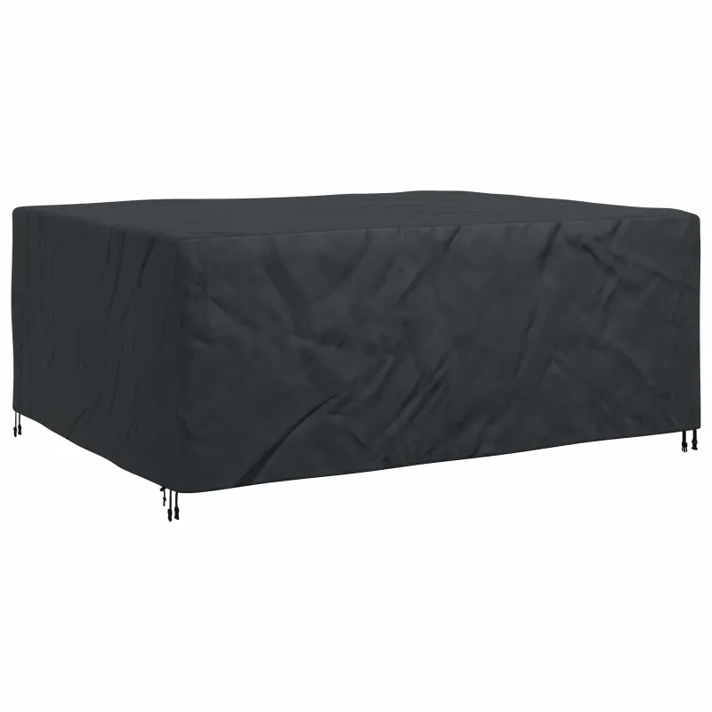Baldų uždangalas Paprastas Juoda 220 x 190 x 85 cm 600D