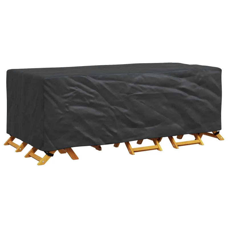 Baldų uždangalas Paprastas Juoda 229 x 113 x 73 cm 210D