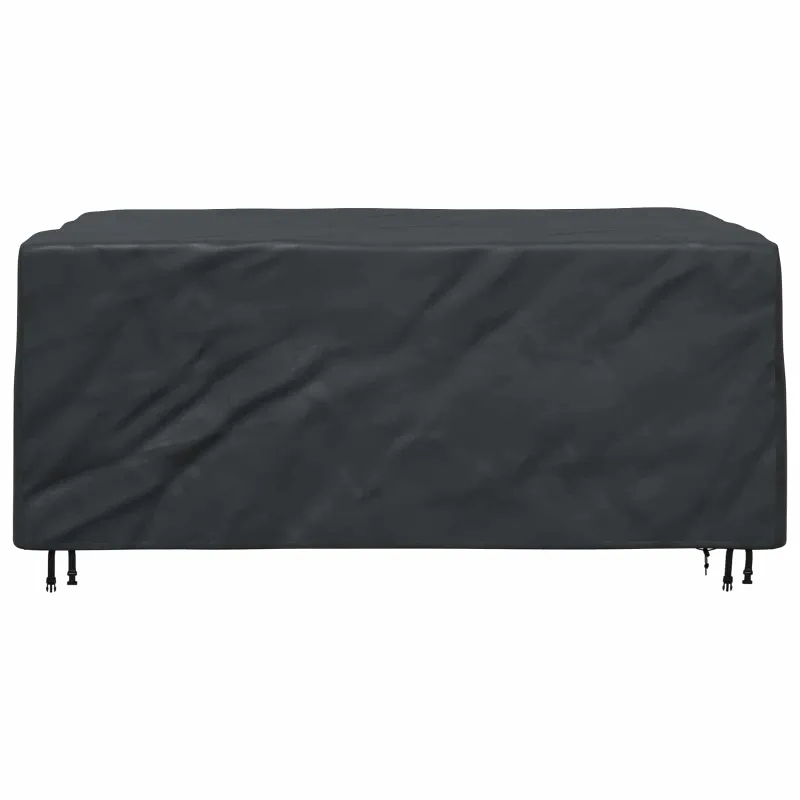 Baldų uždangalas Paprastas Juoda 230 x 165 x 80 cm 600D