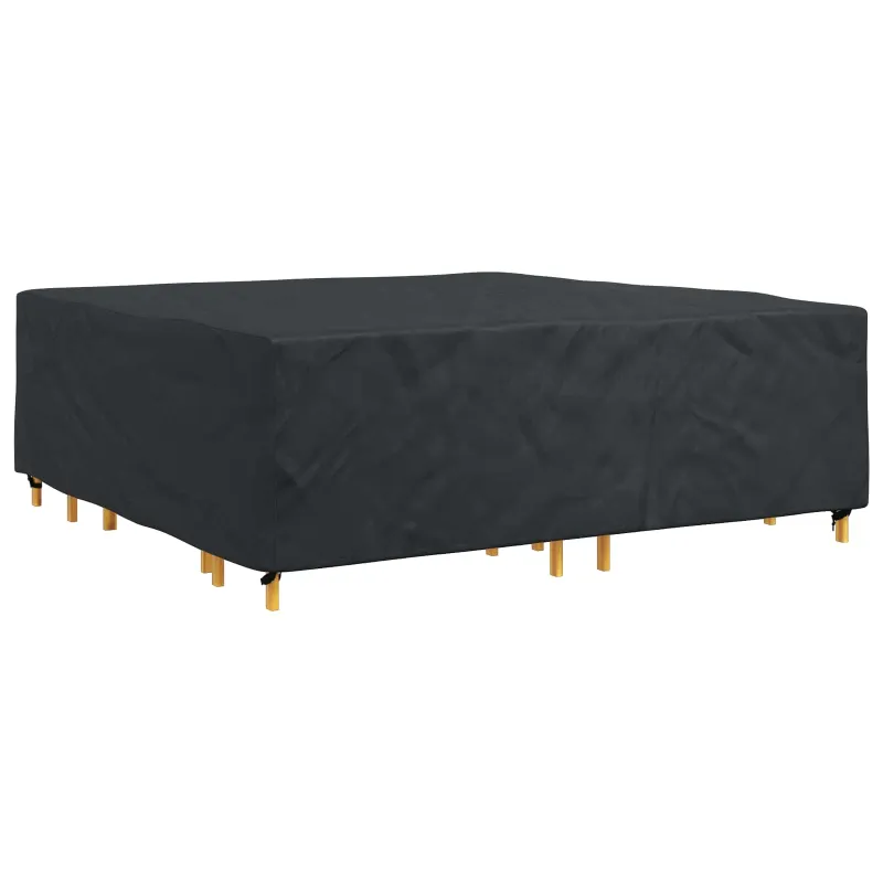 Baldų uždangalas Paprastas Juoda 235 x 235 x 70 cm 600D