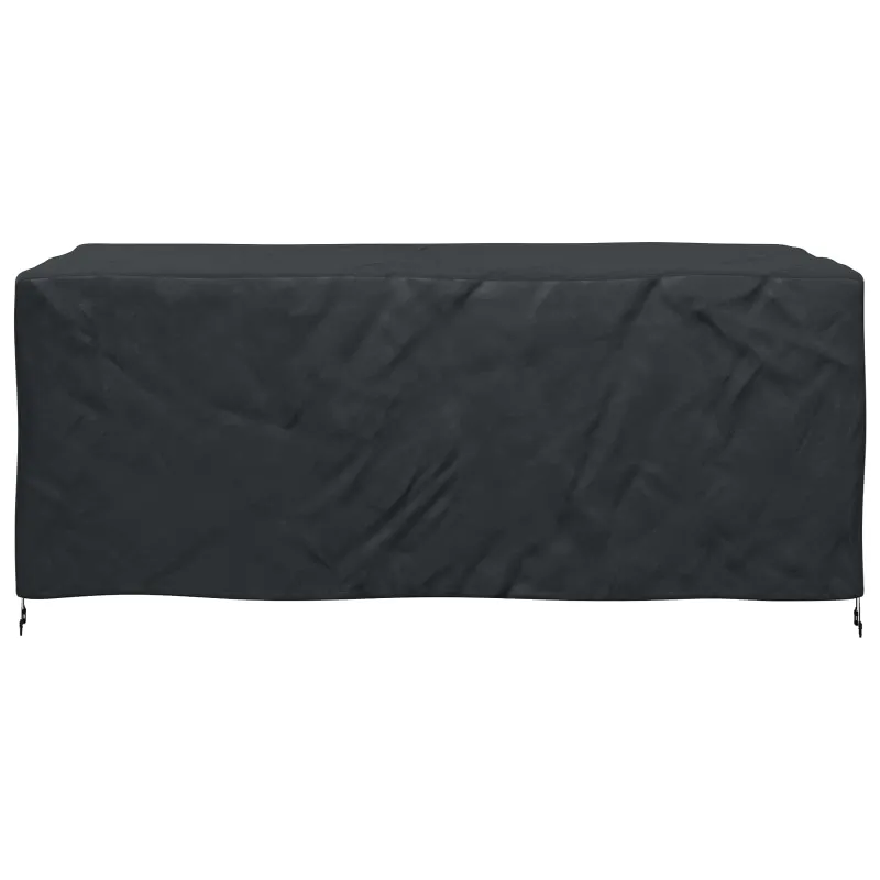 Baldų uždangalas Paprastas Juoda 240 x 140 x 90 cm 210D