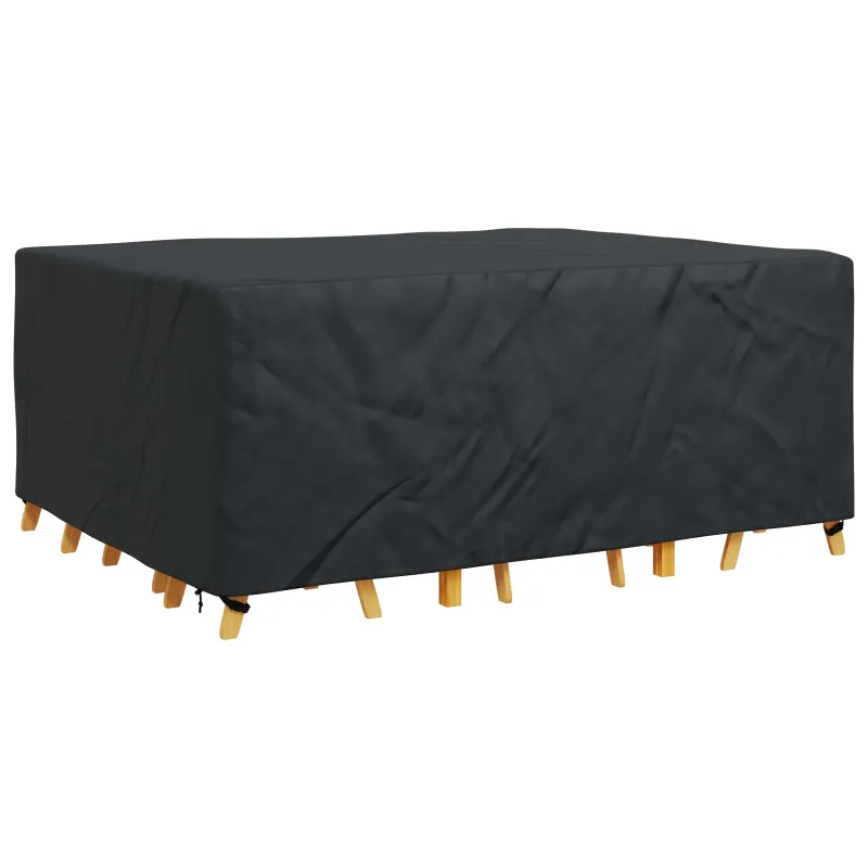 Baldų uždangalas Paprastas Juoda 240 x 190 x 90 cm 420D