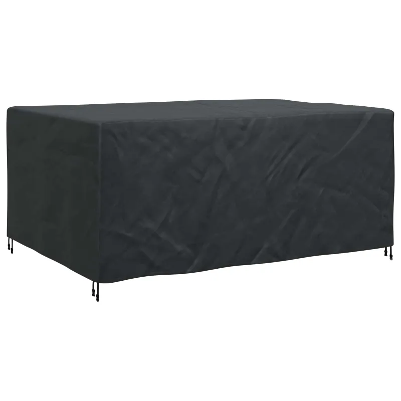 Baldų uždangalas Paprastas Juoda 240 x 160 x 100 cm 600D