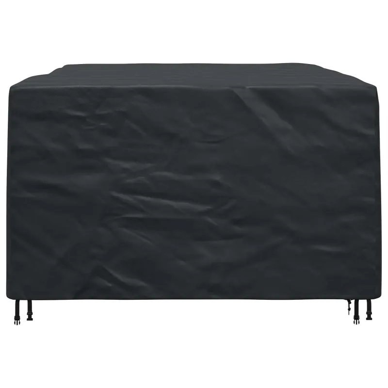 Baldų uždangalas Paprastas Juoda 240 x 180 x 100 cm 420D