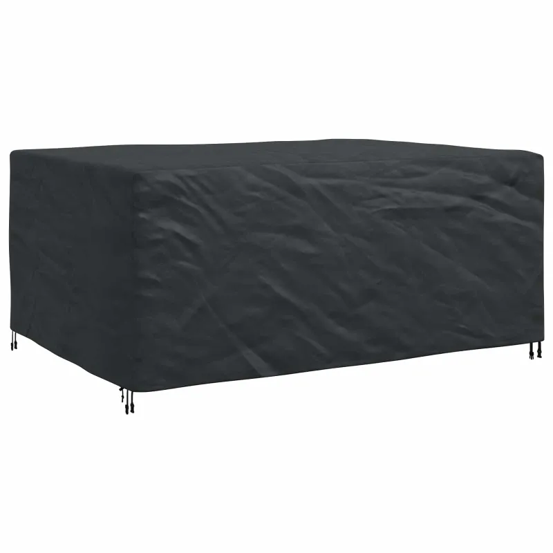 Baldų uždangalas Paprastas Juoda 240 x 180 x 100 cm 600D