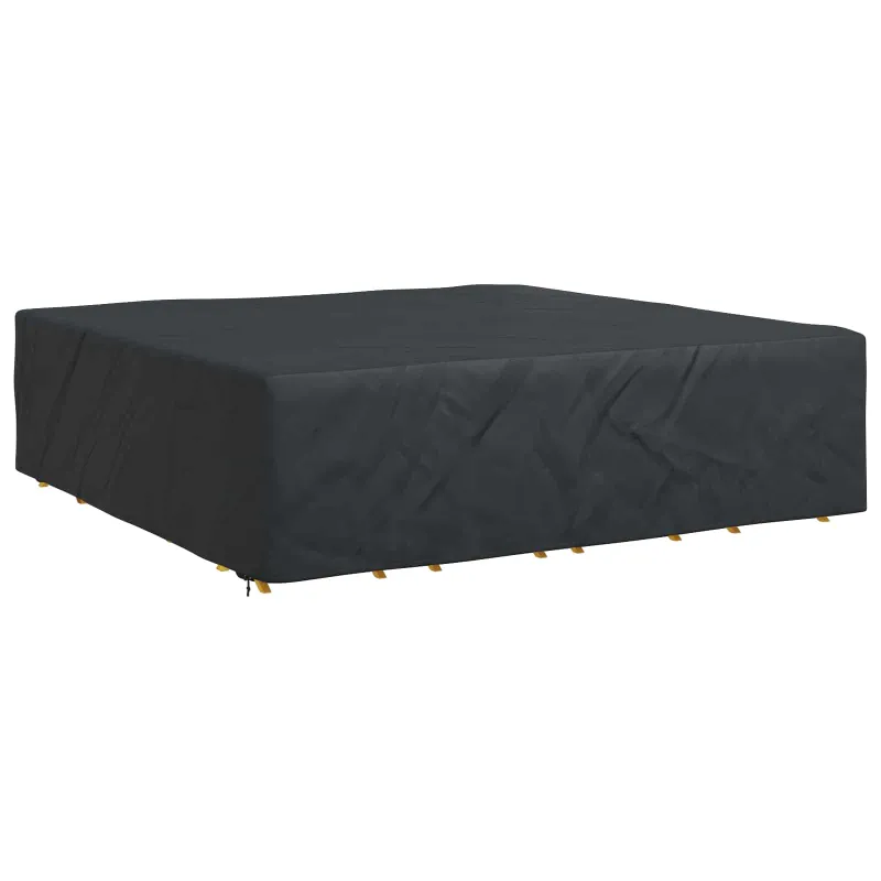 Baldų uždangalas Paprastas Juoda 260 x 260 x 70 cm 210D