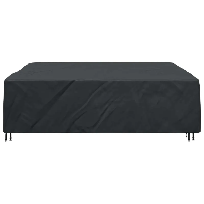 Baldų uždangalas Paprastas Juoda 260 x 260 x 70 cm 600D