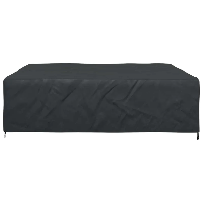 Baldų uždangalas Paprastas Juoda 260 x 260 x 90 cm 210D