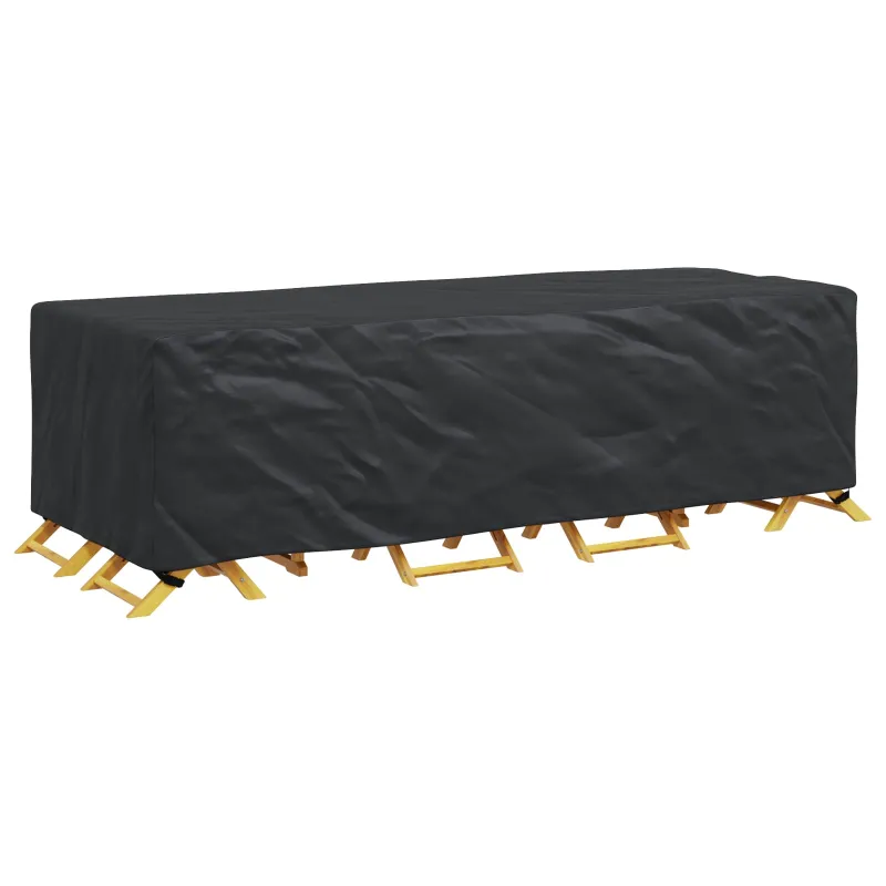 Baldų uždangalas Paprastas Juoda 270 x 110 x 70 cm 210D