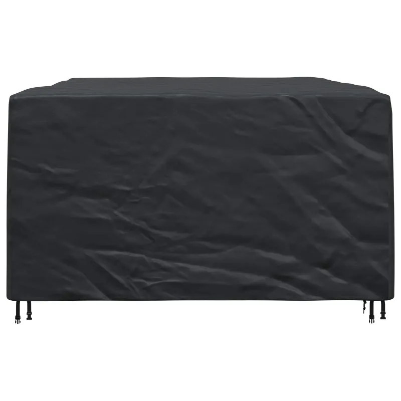 Baldų uždangalas Paprastas Juoda 270 x 180 x 90 cm 210D