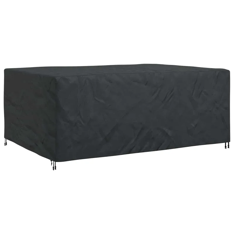 Baldų uždangalas Paprastas Juoda 280 x 204 x 106 cm 420D