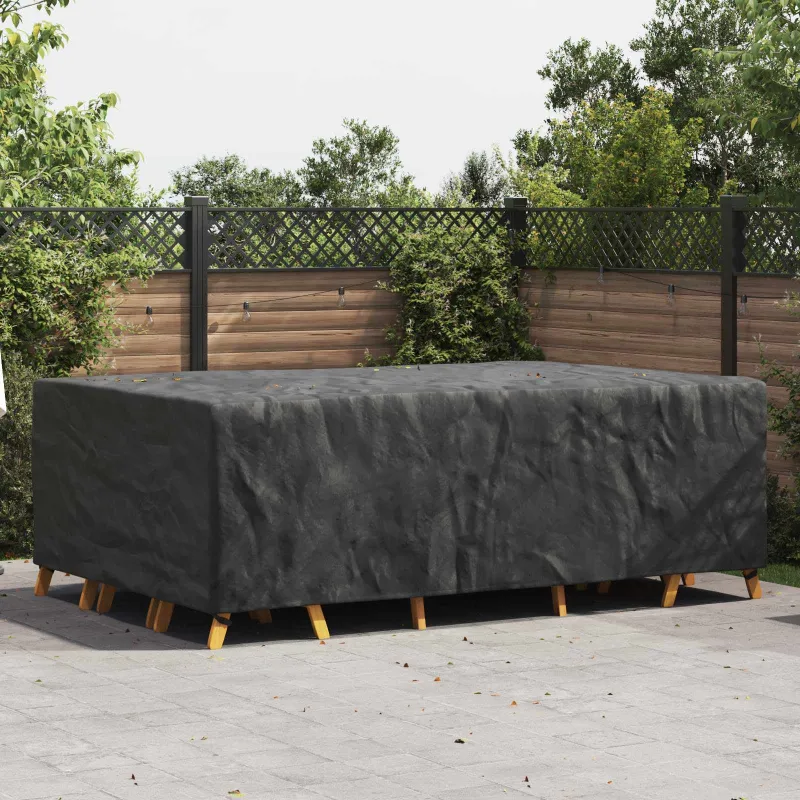 Baldų uždangalas Paprastas Juoda 300 x 200 x 90 cm 420D