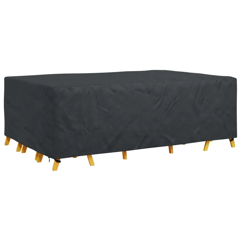 Baldų uždangalas Paprastas Juoda 300 x 200 x 90 cm 420D