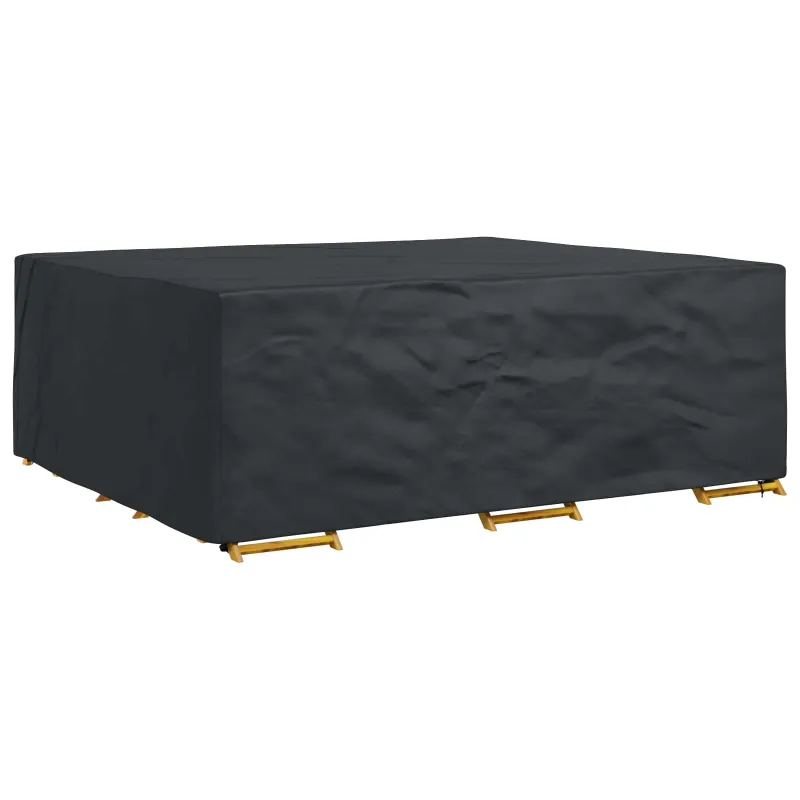 Baldų uždangalas Paprastas Juoda 300 x 250 x 70 cm 210D