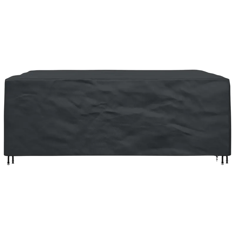 Baldų uždangalas Paprastas Juoda 300 x 250 x 100 cm 210D