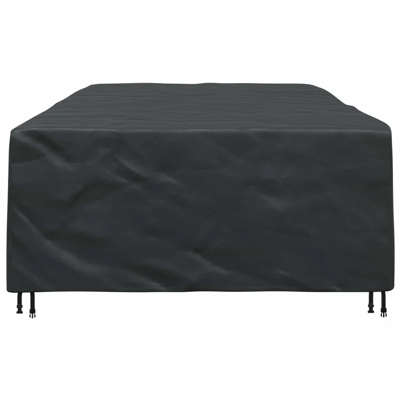 Baldų uždangalas Paprastas Juoda 315 x 180 x 74 cm 420D