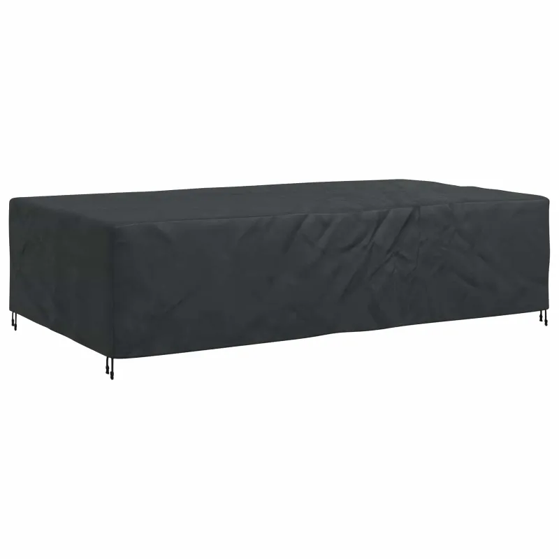 Baldų uždangalas Paprastas Juoda 315 x 180 x 74 cm 600D