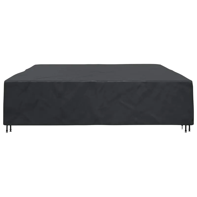 Baldų uždangalas Paprastas Juoda 350 x 260 x 90 cm 210D