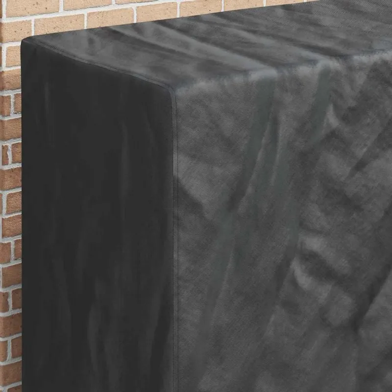 Pingpongo stalo uždangalas Juoda 165 x 70 x 185 cm audinys