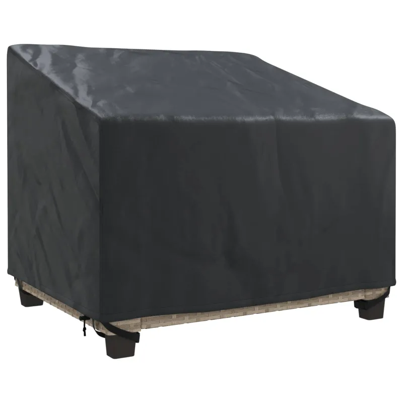 Sodo kėdės dangtis Juoda 96 x 79 x 74 cm 210D Oksfordo audinys