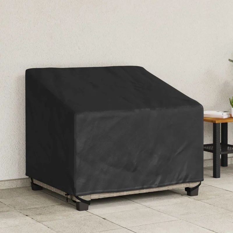 Sodo kėdės dangtis Juoda 96 x 79 x 74 cm 420D Oksfordo audinys