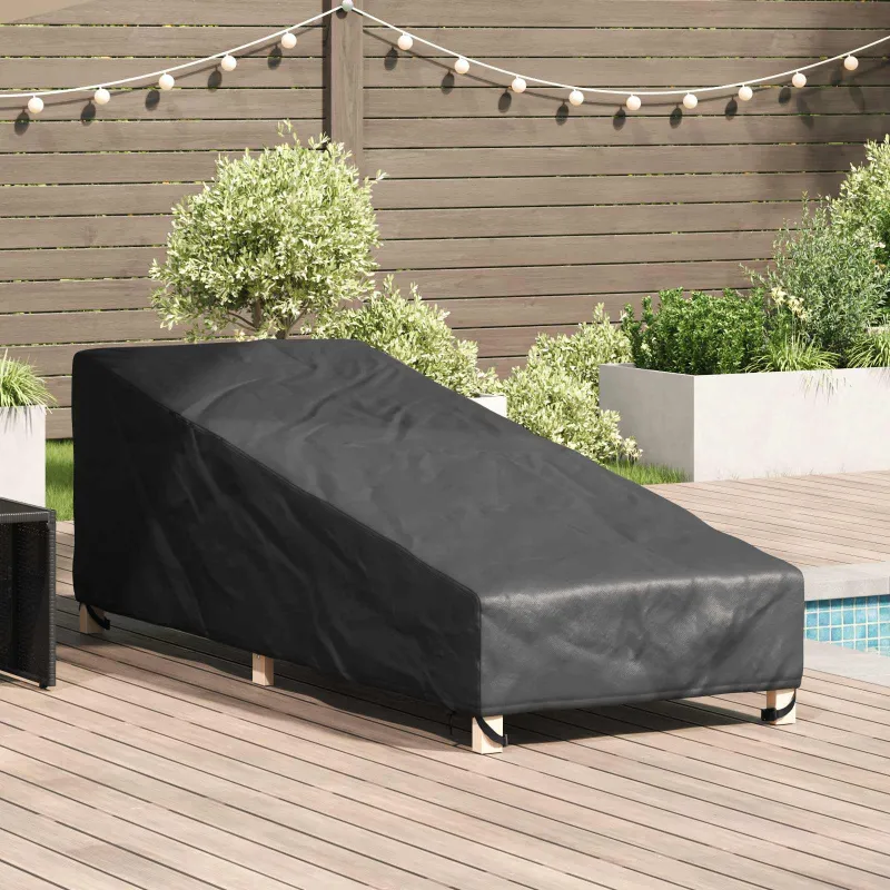 Lauko baldų uždangalas 195 x 76 x 82 cm 420D Oksfordo audinys