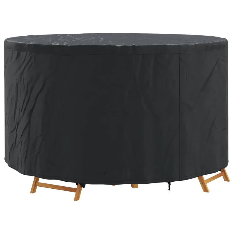 Baldų uždangalas Juodas 157 x 157 x 71 cm 210D Oksfordo audinys