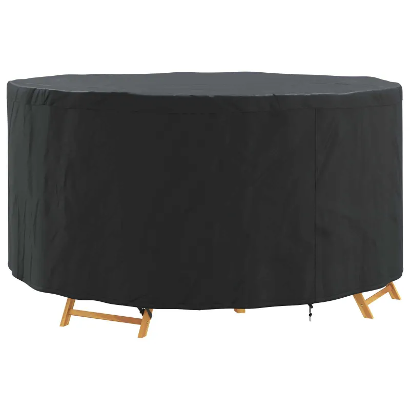 Baldų uždangalas Juodas 182 x 182 x 71 cm 420D Oksfordo audinys