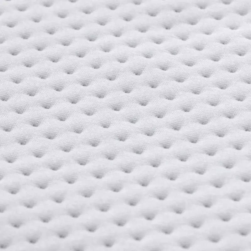 Čiužinio papildymas Balta 100 x 200 cm Žakardo audinys