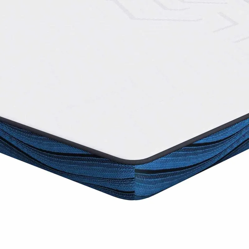 Čiužinio papildymas Balta 90 x 190 cm Žakardinis audinys