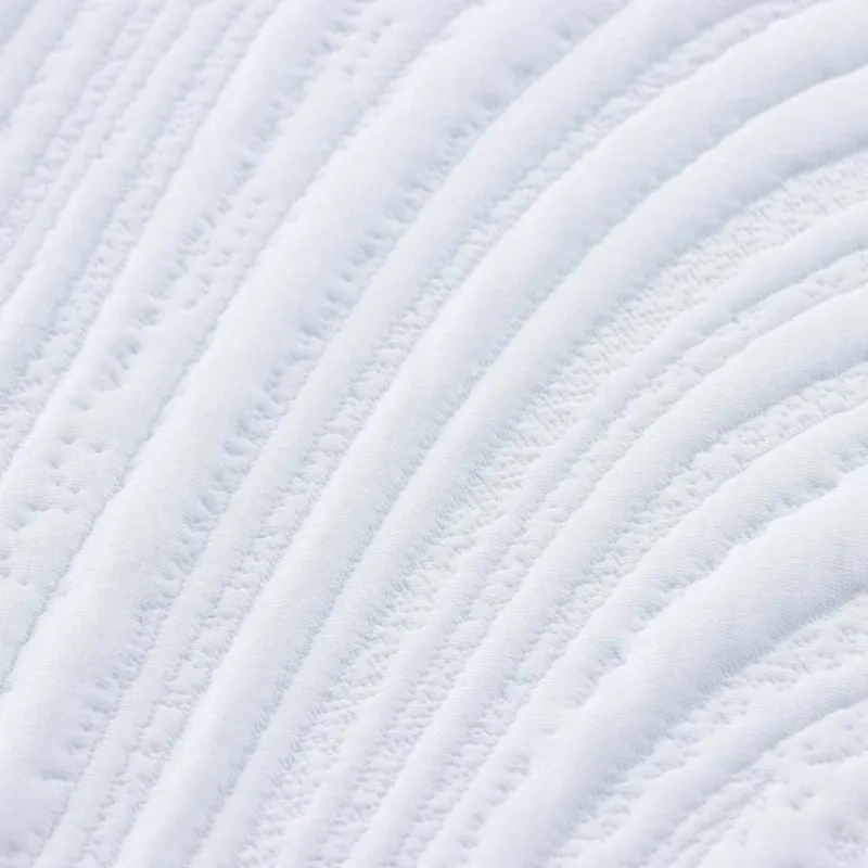 Čiužinys Balta ir juoda 180 x 200 cm Žakardinis audinys