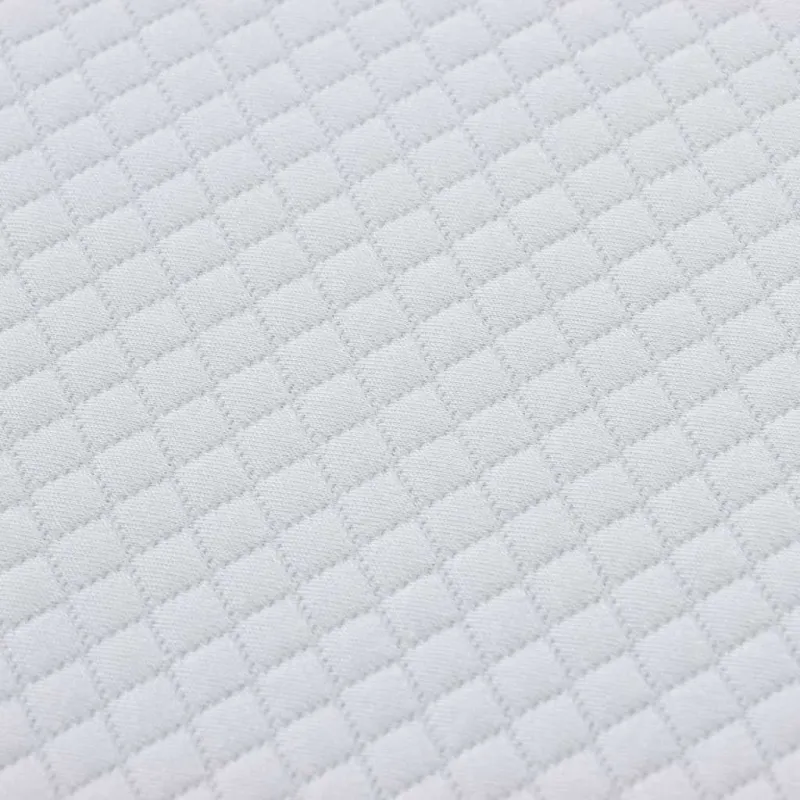 Čiužinys Balta ir pilka 80 x 160 cm Žakardinis audinys