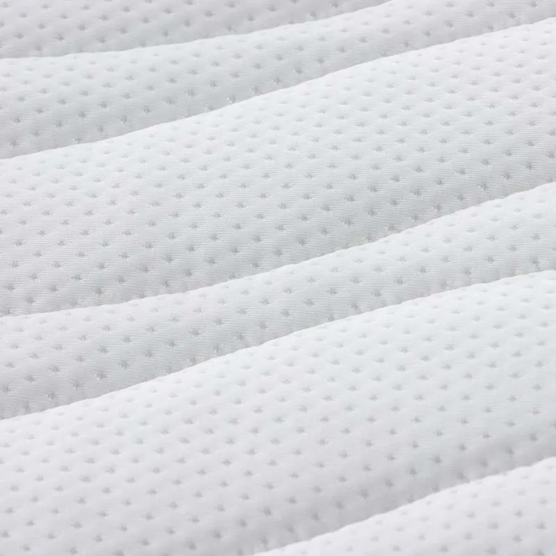 Čiužinio papildymas Balta 140 x 200 cm Megztas audinys