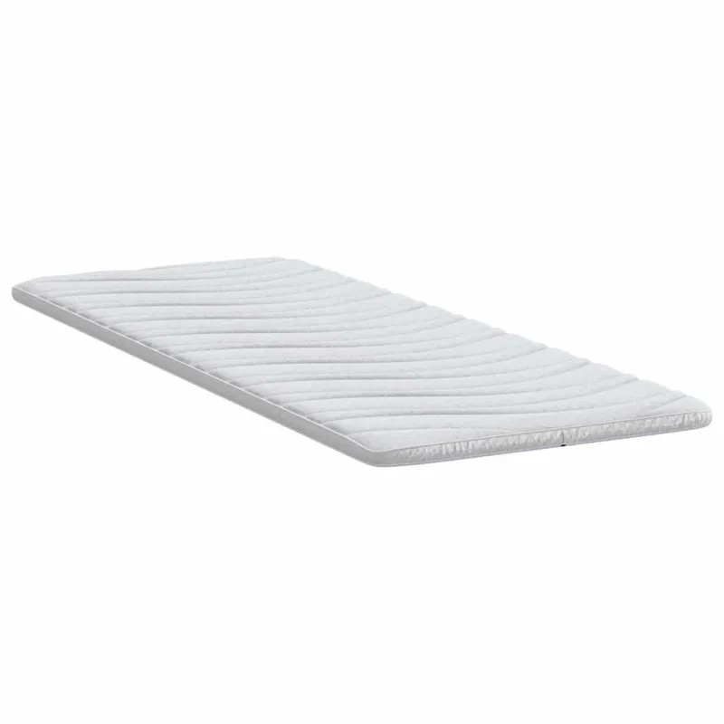 Čiužinio papildymas Balta 80 x 200 cm Megztas audinys