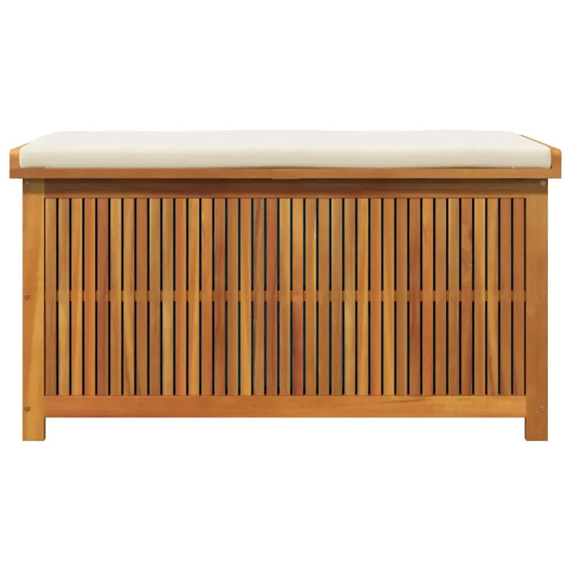 Lauko dėžė pagalvėlėms, 113x50x60,5 cm, akacijos masyvas