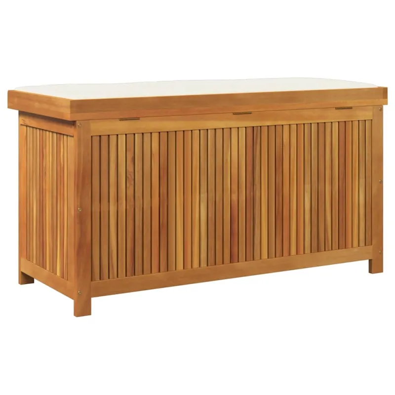 Lauko dėžė pagalvėlėms, 113x50x60,5 cm, akacijos masyvas