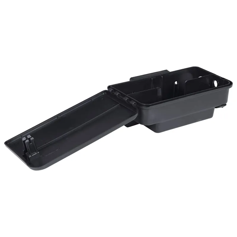 Pelės spąstai, 12vnt., juodos spalvos, 22x12,5x7,5cm