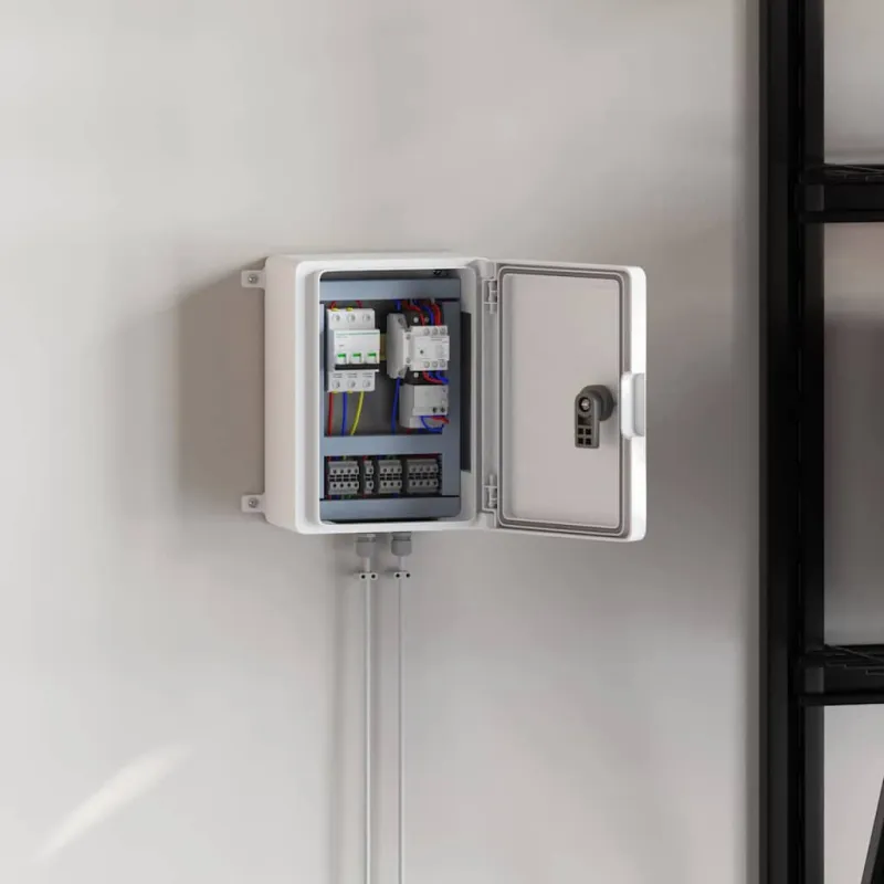 Control Cabinet Pilka 25 x 13 x 24 cm ABS plastikas
