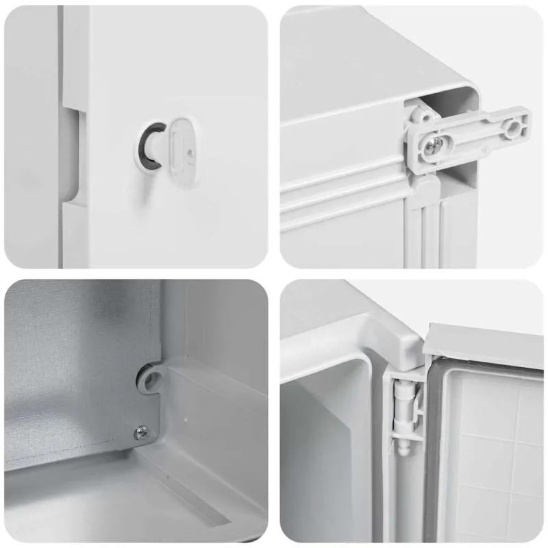 Control Cabinet Pilka 25 x 13 x 24 cm ABS plastikas