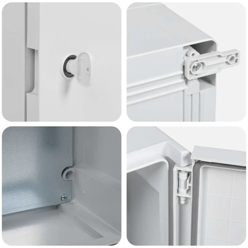 Control Cabinet Pilka 28 x 13 x 28 cm ABS plastikas