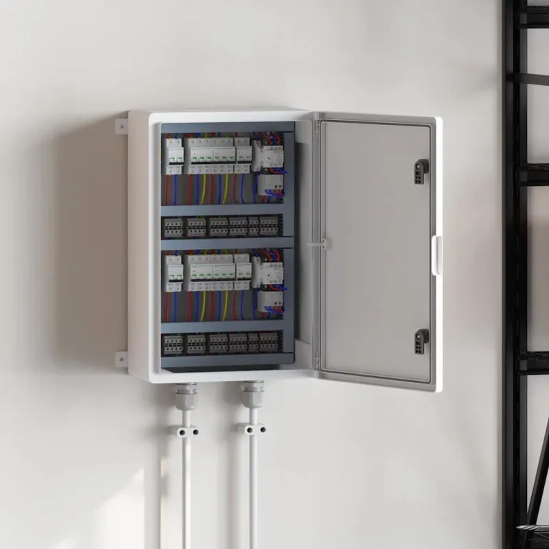 Control Cabinet Pilka 47 x 20 x 50 cm ABS plastikas
