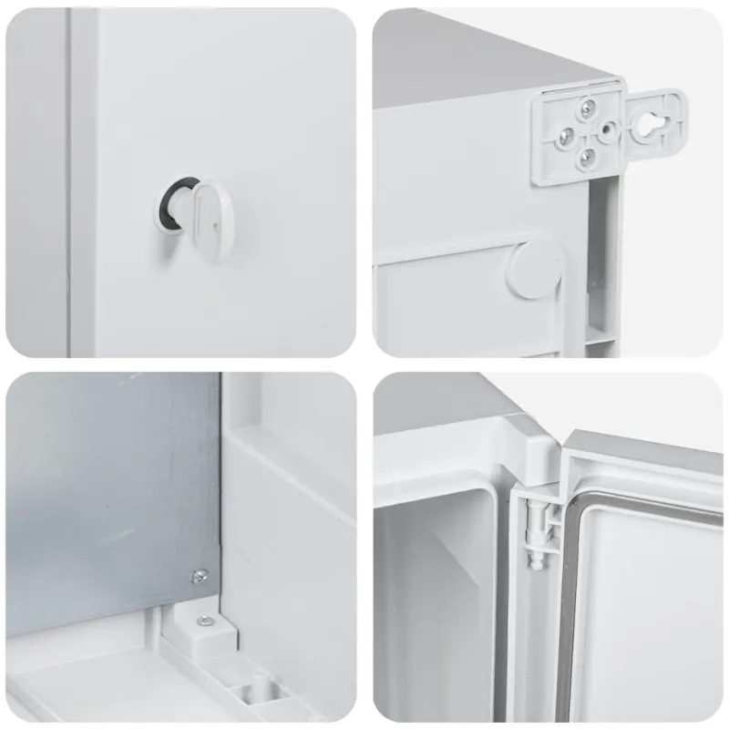 Control Cabinet Pilka 57 x 23 x 60 cm ABS plastikas